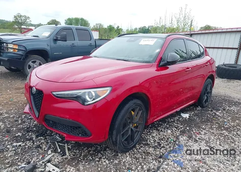 2021 Alfa Romeo Stelvio Ti Awd from USA, damaged, VIN ZASPAKBN7M7D16208